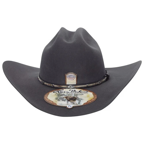 5x Larry Mahan Brindle Fur Felt Cowboy Hat Granite 1 5x Larry Mahan Brindle Fur Felt Cowboy Hat Granite
