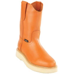 Original Michel Grasso Leather Work Boots - H50 -Exotic Clothing file 1146