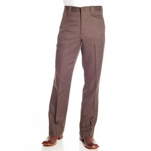 Circle S Men's Apparel - Heather Dress Ranch Pant - Chestnut 1 Circle S Men's Apparel - Heather Dress Ranch Pant - Chestnut