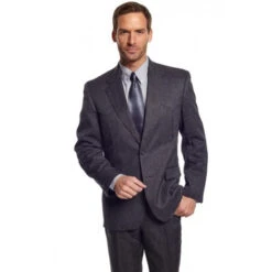 Circle S Men's Apparel - Heather Vegas Sportcoat - Charcoal