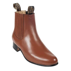 Wild West Men's Deer Leather Ankle Boots -Exotic Clothing file 1275