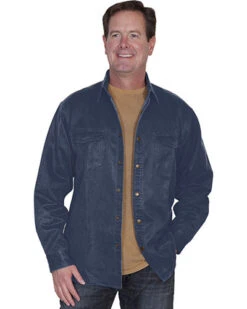 Scully Men's Moleskin Overshirt