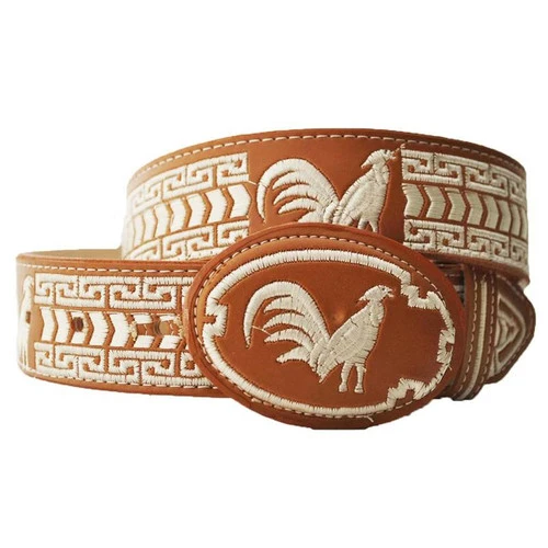 EMBROIDERED COWBOY BELT IMP-13120 1 EMBROIDERED COWBOY BELT IMP-13120