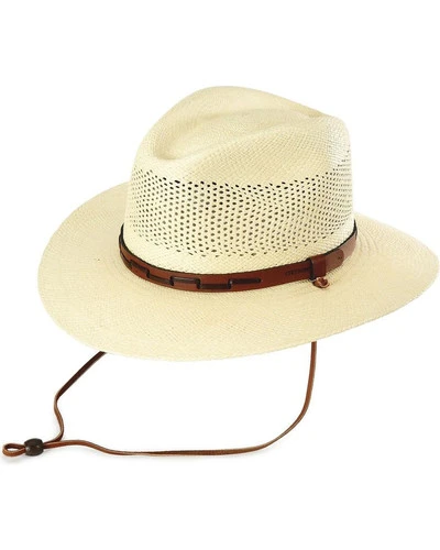 Stetson Airway UV Protection Straw Hat 1 Stetson Airway UV Protection Straw Hat