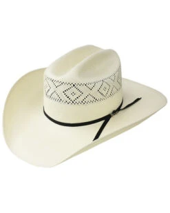 Stetson Men's Natural 10X Saddleman Straw Cowboy Hat