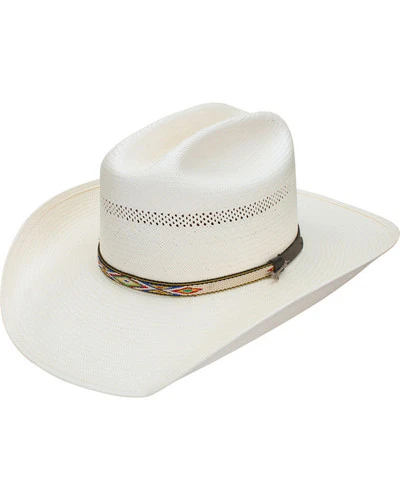 Stetson Men's Cheveyo 8X Straw Vented Cowboy Hat 1 Stetson Men's Cheveyo 8X Straw Vented Cowboy Hat