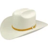 Stetson Men's Natural Primo M Straw Hat With Cognac Band