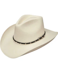 Stetson Diamond Jim 8X Shantung Straw Cowboy Hat
