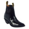 Men's Pointed Toe Western Ankle Boots