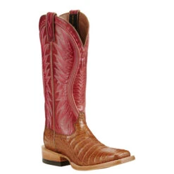 Ariat Vaquera Caiman Square Toe Cowgirl Boots