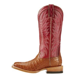 Ariat Vaquera Caiman Square Toe Cowgirl Boots -Exotic Clothing file 1412