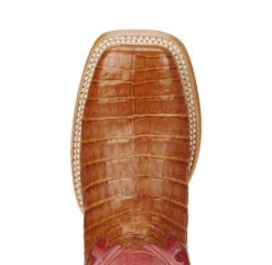 Ariat Vaquera Caiman Square Toe Cowgirl Boots -Exotic Clothing file 1417