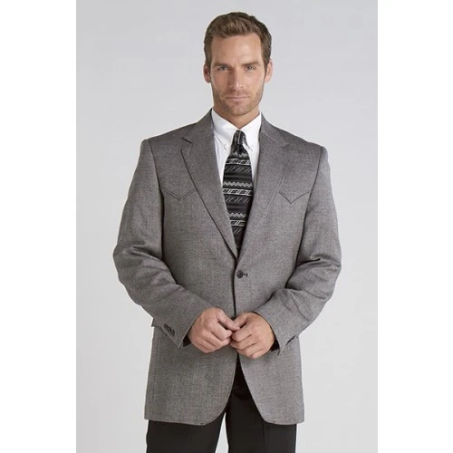 Circle S Men's Apparel - Plano Sportcoat - Donegal Black 1 Circle S Men's Apparel - Plano Sportcoat - Donegal Black