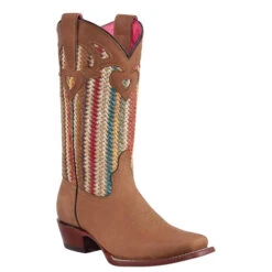 Quincy Women's Multicolored Square Toe Boots
