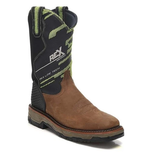Montana Men's Square Toe Work Boots - Gaucho Mango 1 Montana Men's Square Toe Work Boots - Gaucho Mango