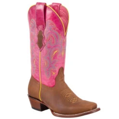Quincy Women's Square Toe Boots -Exotic Clothing file 1513