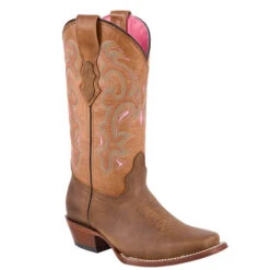 Quincy Women's Square Toe Boots -Exotic Clothing file 1514