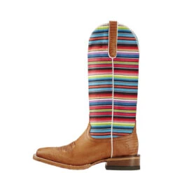 Ariat Gringa Western Square Toe Boots -Exotic Clothing file 1529
