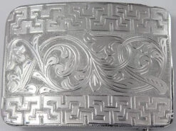 Hebilla Charra Floreada