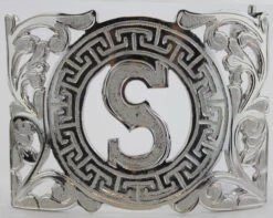 Charro Buckle With Letter S