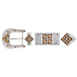 SILVERWARE 4 STONES BRONZE BK3334