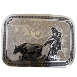 BUCKLE METAL BULL COLEADERO WD041