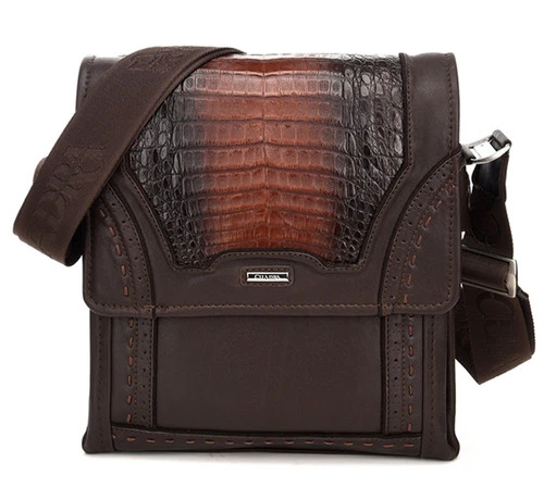 Cuadra Extasis Caiman Belly Messenger Bag 1 Cuadra Extasis Caiman Belly Messenger Bag