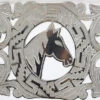 Charro Buckle Horse Design