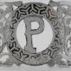 Charro Buckle With Letter P
