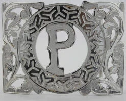 Charro Buckle With Letter P