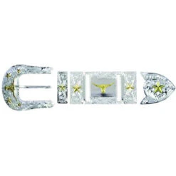 SILVER HARDWARE WITH BULL BK3736