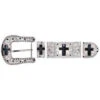 SILVER HARDWARE 4 STONES BK3305