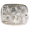 METAL BUCKLE WITH GOLDEN HORSE WD036