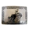 METAL BUCKLE MARE'S HORSE BUCKLE WD045