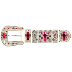 GOLD HARDWARE WITH RED CROSS BK4412