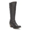 Cuadra Ladies Wax Brown Tall Boot - 2Q2AVL
