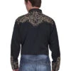 Scully Embroidered Scroll Western Shirt