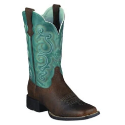 Ariat Women's Quickdraw Brown Oiled Rowdy