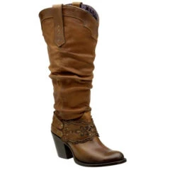 Cuadra Women's Golden Rustic Finish Boot