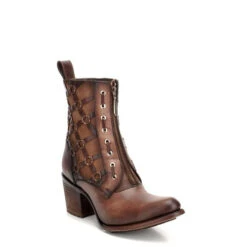 Women’s Cuadra Taupe Bovine Leather Boots Handcrafted