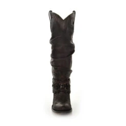 Cuadra Women's Lizard Rustic Finish Boot -Exotic Clothing file 1983