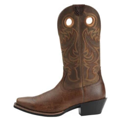 Ariat Men's Sport Square Toe Boots Fiddle Brown