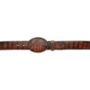 Cuadra Lumber Whisky Caiman Belt