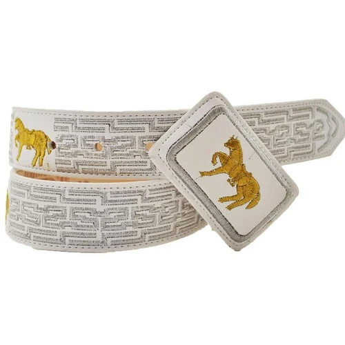 EMBROIDERED COWBOY BELT IMP-13110 1 EMBROIDERED COWBOY BELT IMP-13110