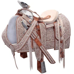 Montura Charra Piteada Fina Natural