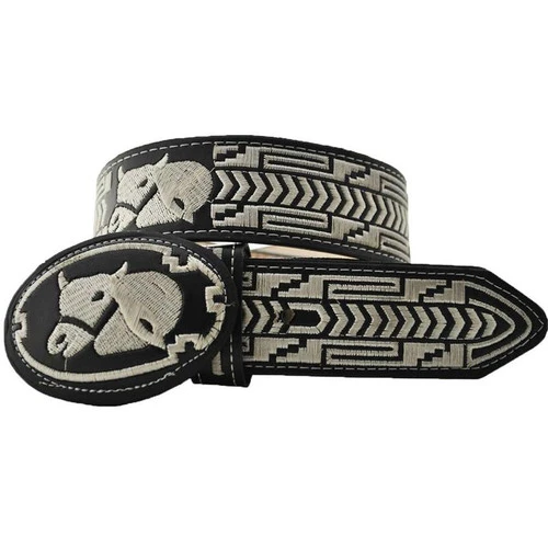 EMBROIDERED COWBOY BELT IMP-13124 1 EMBROIDERED COWBOY BELT IMP-13124