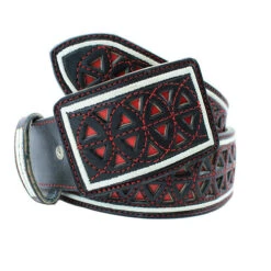 Cinto Charro Navajeado Y Pita