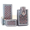 Cinto Cartera & Funda Charra Navajeada & Pita