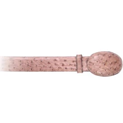 Moka Ostrich Cowboy Belt
