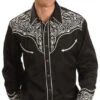 Scully Full Stitched Yoke Retro Western Shirt